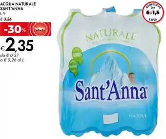 Acqua naturale SANT'ANNA