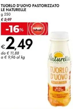 Bennet Tuorlo d'uovo pastorizzato LE NATURELLE offerta