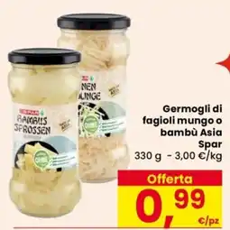 Despar Germogli di fagioli mungo o bambù Asia Spar offerta