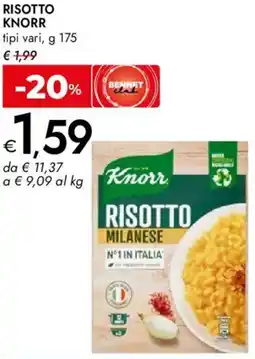 Bennet Risotto KNORR offerta