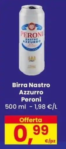 Despar Birra Nastro Azzurro Peroni offerta