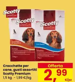 Despar Crocchette per cane Scotty Premium offerta