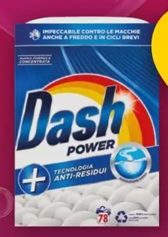 Dash Detersivo lavatrice in polvere