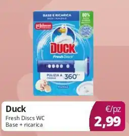 Acqua & Sapone Duck Fresh Discs WC Base + ricarica offerta