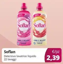 Acqua & Sapone Soflan Detersivo lavatrice liquido offerta