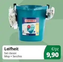 Acqua & Sapone Leifheit Set classic Mop + Secchio offerta