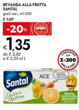 Bennet Bevanda alla frutta SANTAL offerta