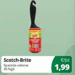 Acqua & Sapone Scotch-Brite Spazzola adesiva 45 fogli offerta