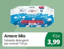 Acqua & Sapone Amore Mio Salviette detergenti per animali offerta