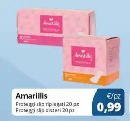 Acqua & Sapone Amarillis Proteggi slip ripiegati 20 pz Proteggi slip distesi 20 pz offerta