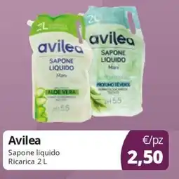 Acqua & Sapone Avilea Sapone liquido Ricarica offerta