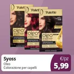 Acqua & Sapone Syoss Oleo Colorazione per capelli offerta