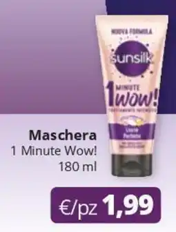Acqua & Sapone Sunsilk Maschera 1 Minute Wow! offerta