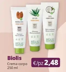 Acqua & Sapone Biolis Crema corpo offerta