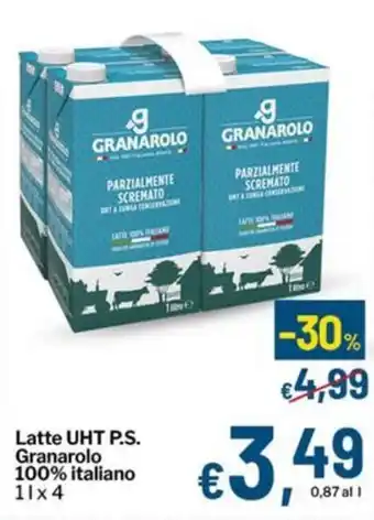 Latte UHT P.S. Granarolo 100% italiano