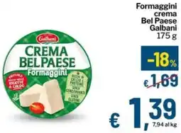 Qui Discount Formaggini crema Bel Paese Galbani offerta
