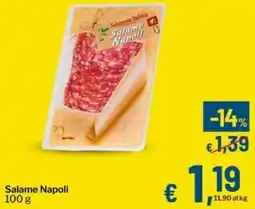 Qui Discount Salame Napoli offerta