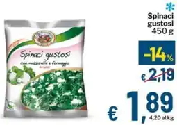 Qui Discount Spinaci gustosi offerta