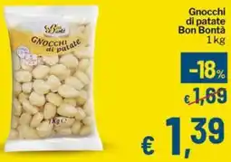 Qui Discount Gnocchi di patate Bon Bontà offerta