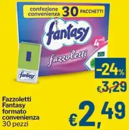 Qui Discount Fazzoletti Fantasy formato convenienza offerta