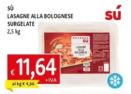 Galassia Su lasagne alla bolognese surgelate offerta