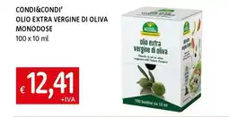 Galassia Condi&condi' olio extra vergine di oliva monodose offerta