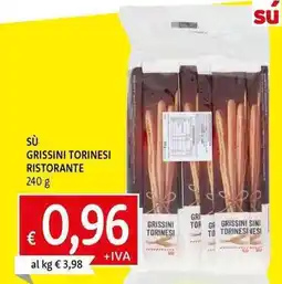 Galassia Sú grissini torinesi ristorante offerta