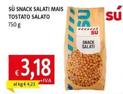 Galassia Sù snack salati mais tostato salato offerta