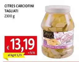 Galassia Citres carciofini tagliati offerta
