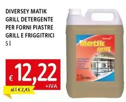 Galassia Diversey matik grill detergente per forni piastre grill e friggitrici offerta