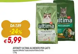 Galassia Affinity ultima alimento per gatti offerta