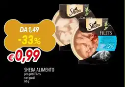 Galassia Sheba alimento per gatti filets offerta