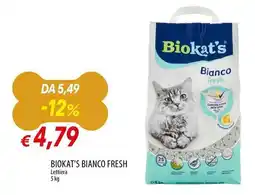 Galassia BIOKAT'S BIANCO FRESH Lettiera offerta