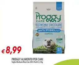 Galassia PROGGY ALIMENTO PER CANI Taglia Medium/Maxi Con 30% Piselli offerta