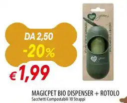 Galassia Magicpet bio dispenser + rotolo offerta