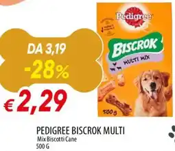 Galassia Pedigree biscrok multi mix biscotti cane offerta