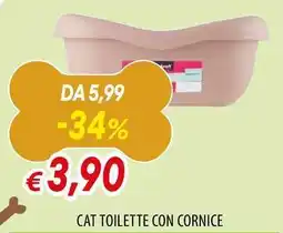 Galassia Cat toilette con cornice offerta