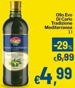 Qui Discount Olio Evo Di Carlo Tradizione Mediterranea offerta