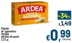 Qui Discount Filetti di sgombro Ardea all'olio di semi offerta