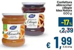 Qui Discount Confettura albicocche/ ciliegie Idea Natura offerta