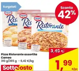 Eurospar Pizza Ristorante Cameo offerta