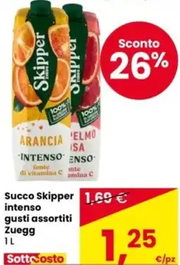 Eurospar Succo Skipper intenso Zuegg offerta