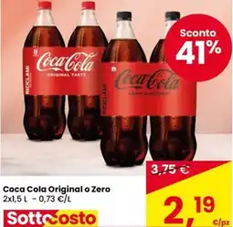 Eurospar Coca Cola Original o Zero offerta