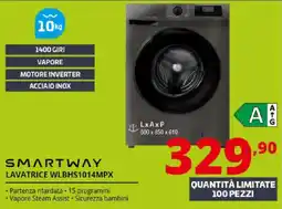 Comet SMARTWAY LAVATRICE WLBHS1014MPX offerta