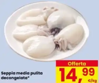 Eurospar Seppia media pulita decongelata offerta