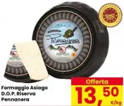 Eurospar Formaggio Asiago D.O.P. Riserva Pennanera offerta