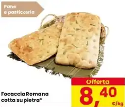 Eurospar Focaccia Romana cotta su pietra offerta