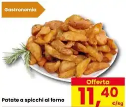 Eurospar Patate a spicchi al forno offerta