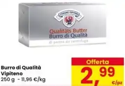Eurospar Burro di Qualità Vipiteno offerta