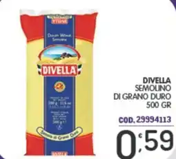Eurocash Divella semolino di grano duro offerta